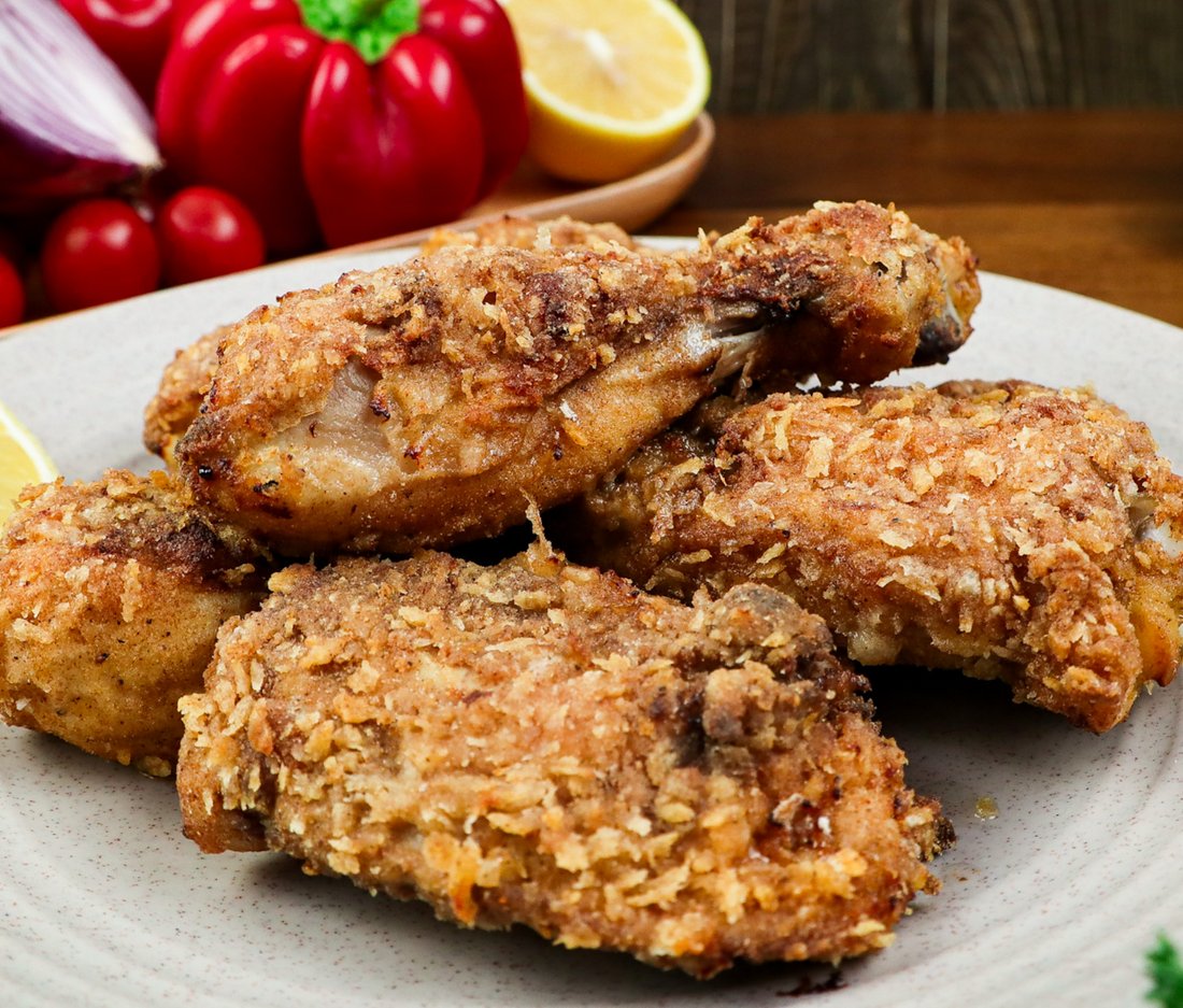 Healthy KFC-style chicken recipe for young athletes: A high-protein pre-game meal