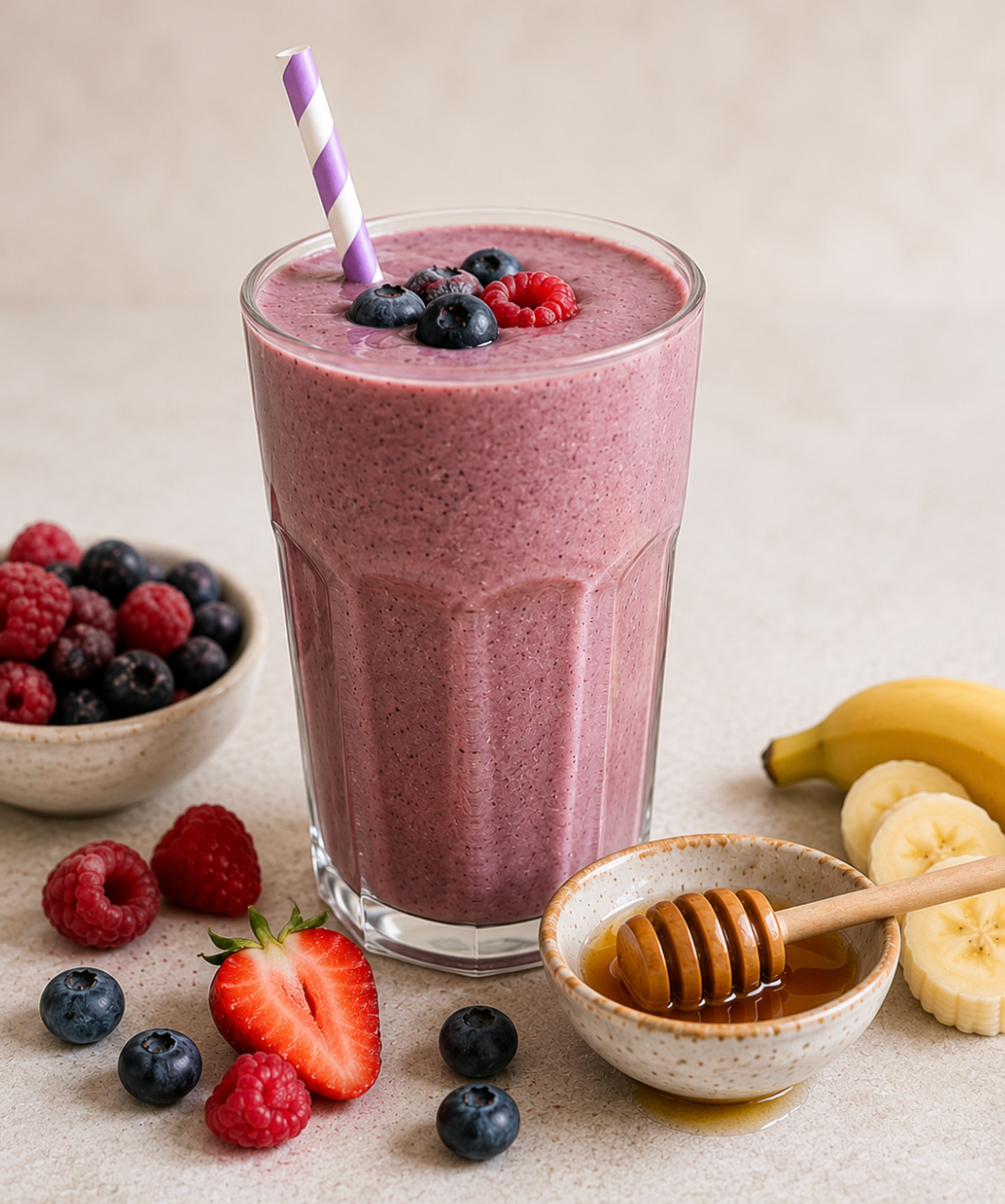 Post-Game Recovery Protein Shake for Young Athletes