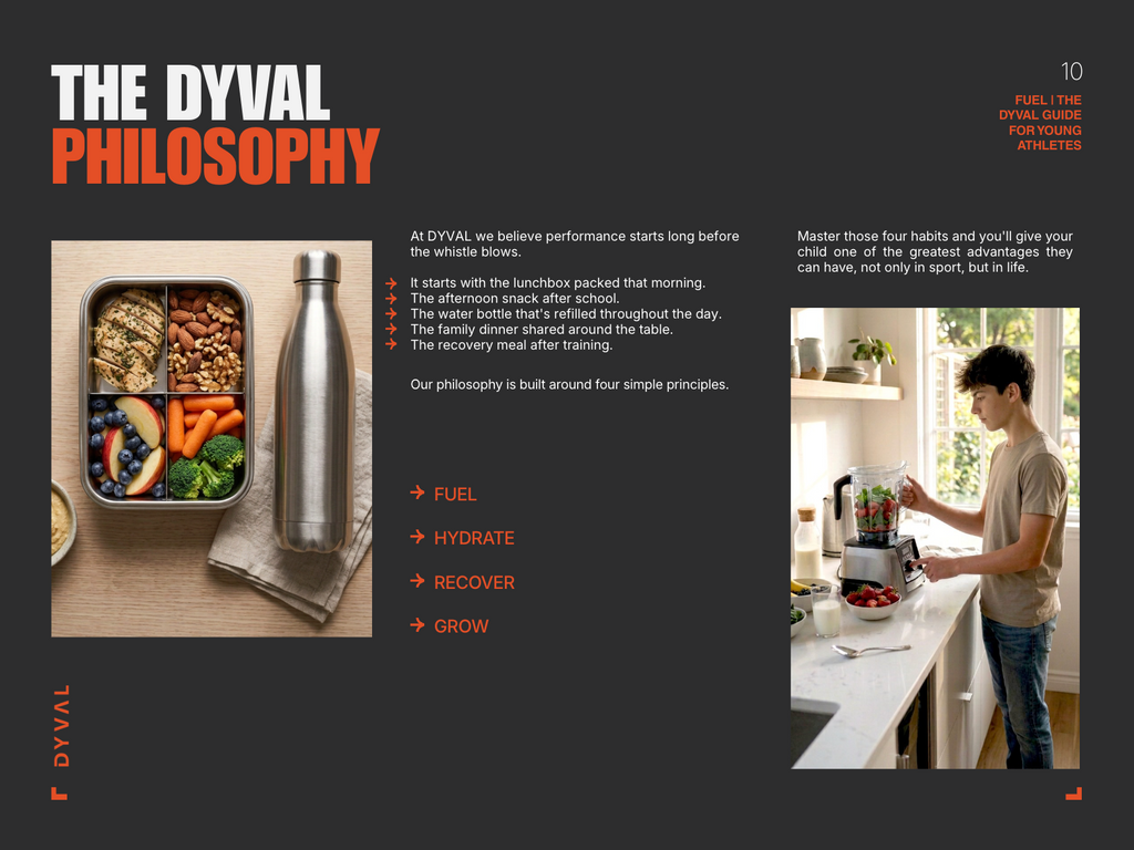 FUEL – The DYVAL Guide for Young Athletes
